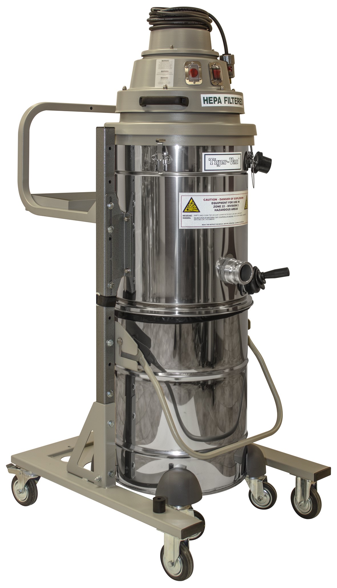 Tiger-Vac C-55L EX DT HD CART (MFS) BLSD