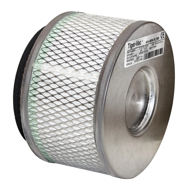 HEPA H14-filter inkluderet