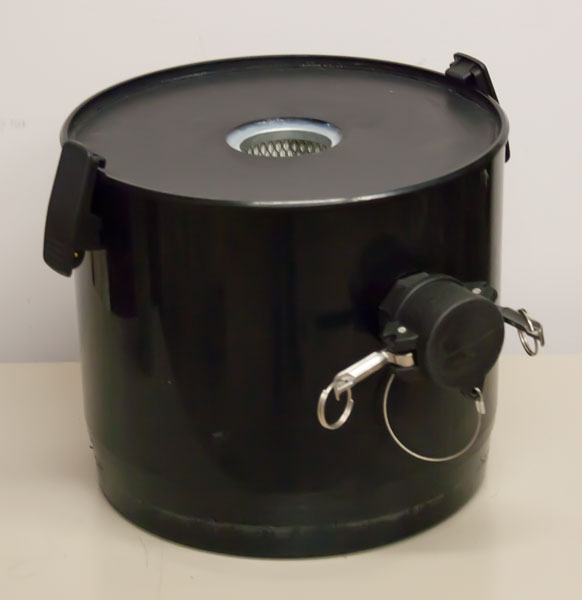 Forseglet opsamlingsbeholder til Tiger-Vac CR-1000 (CV)